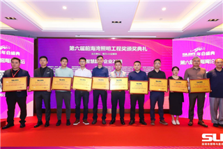 南宫NG28喜获本次前海照明工程奖——年度智慧路灯25强奖